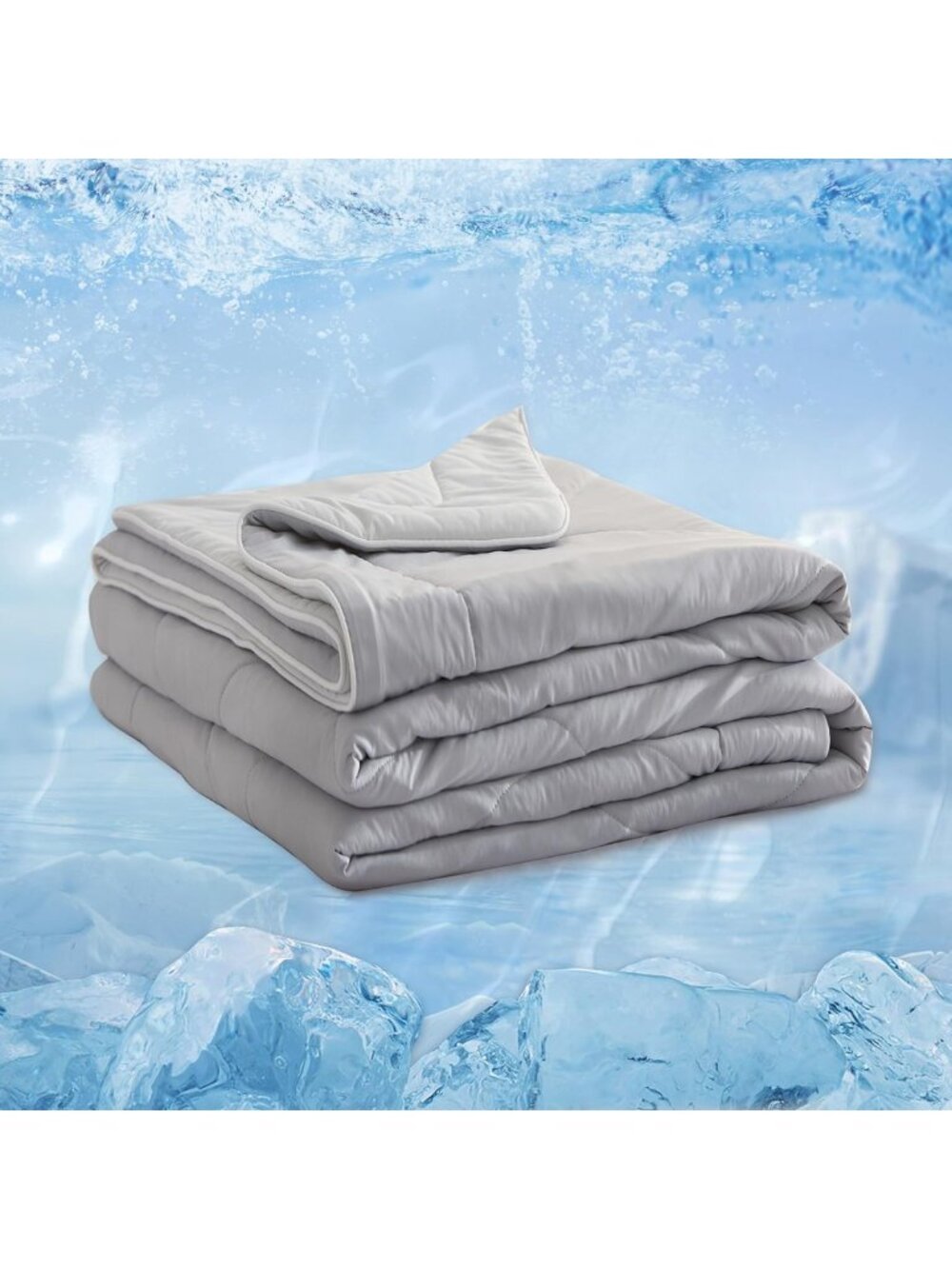 Cooling Comforter King Size - Lightweight Summer Blanket for Hot Sleepers